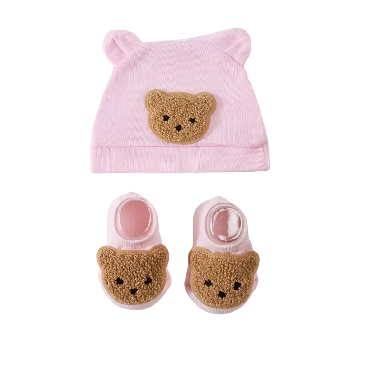 Baby muts en schoentjes set