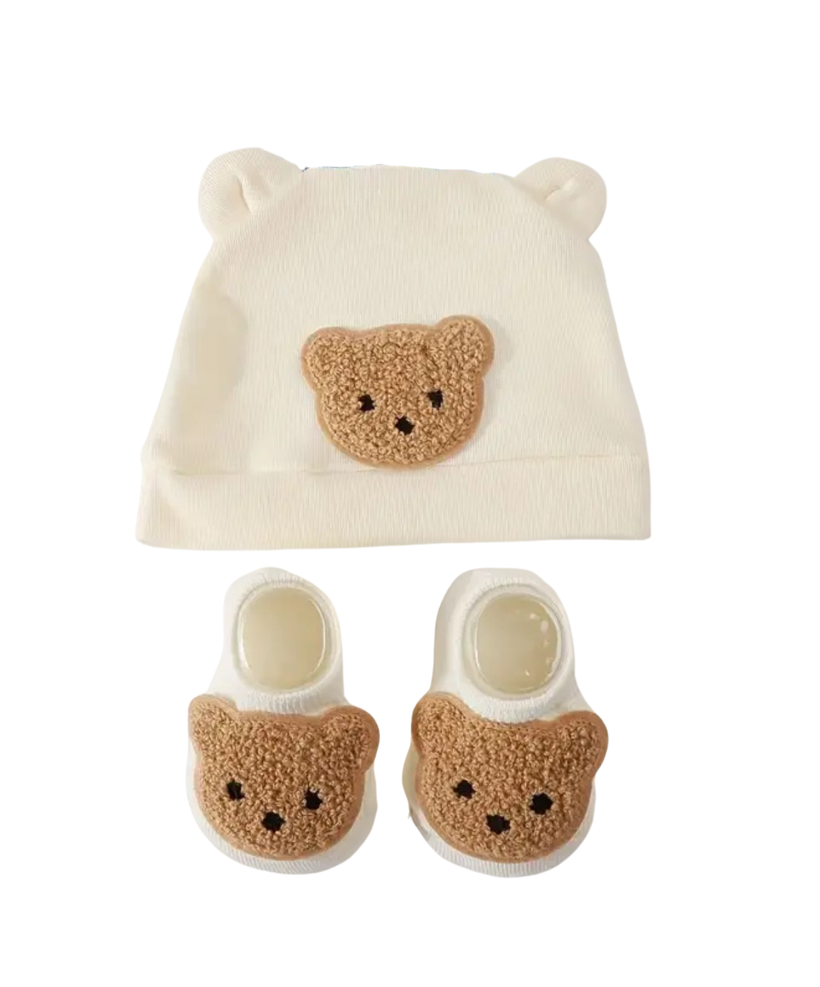 Baby muts en schoentjes set