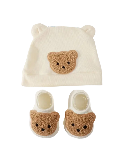 Baby muts en schoentjes set